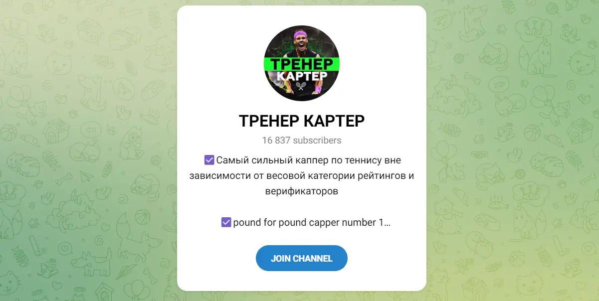 вид телеграм канала Тренер Картер.jpg